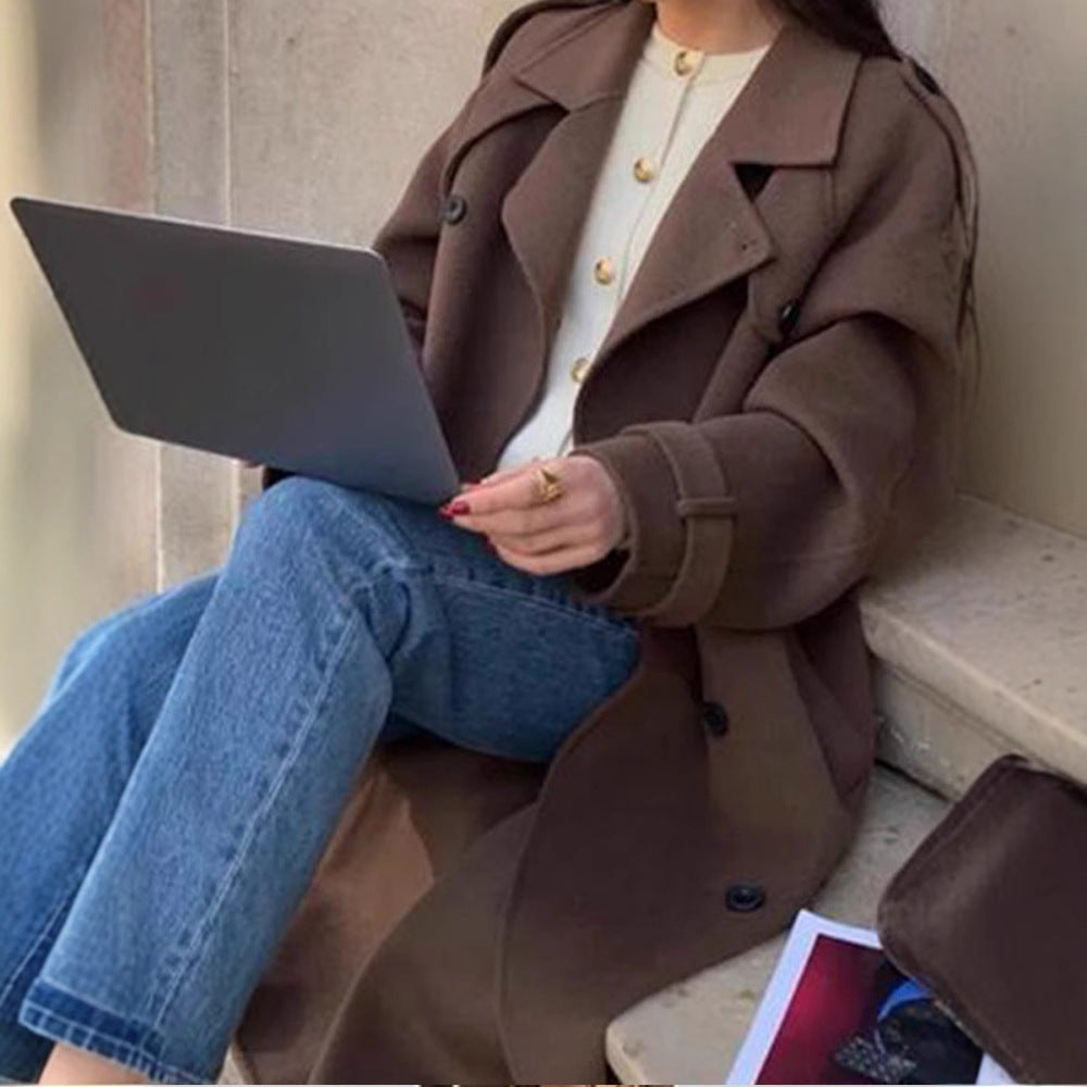 Women's Oversized Wool Coat