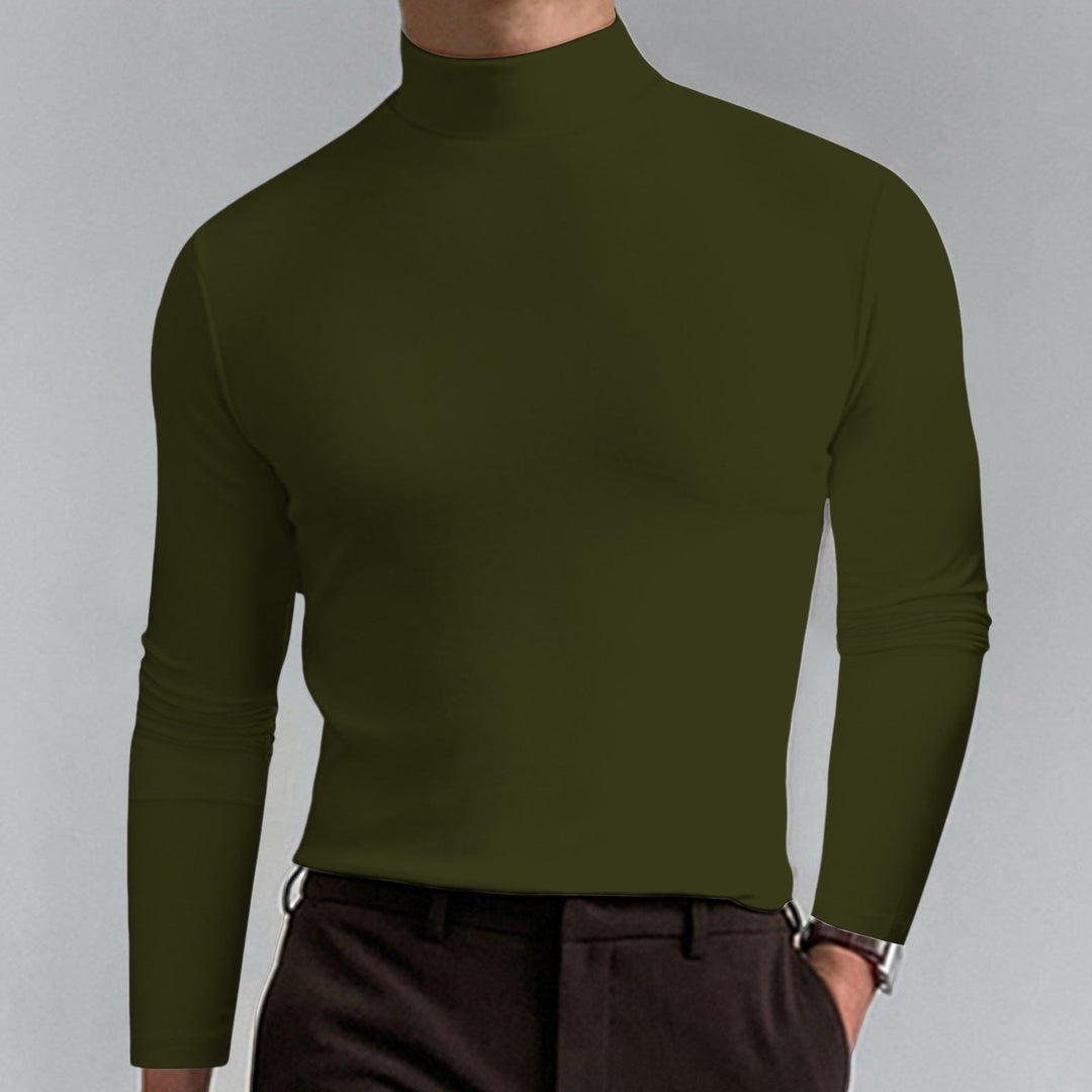 Men's High-Quality Turtleneck Sweater