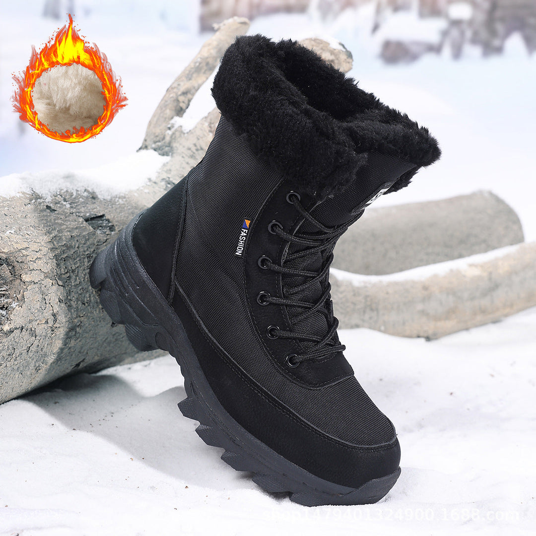 Women's Thermal Winter Boots with Insulating Lining and Non-Slip Sole