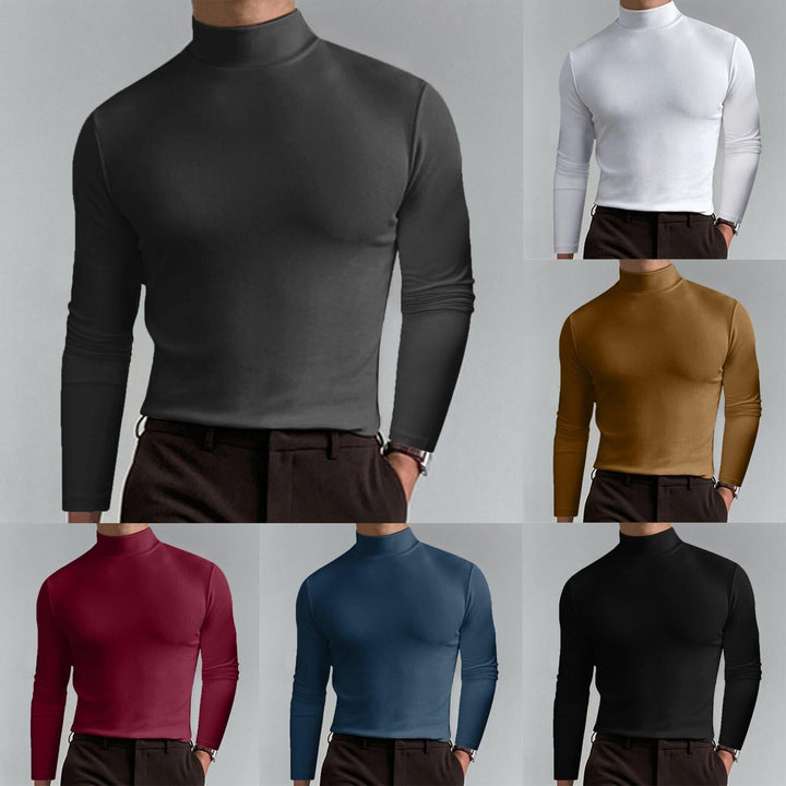 Men's High-Quality Turtleneck Sweater