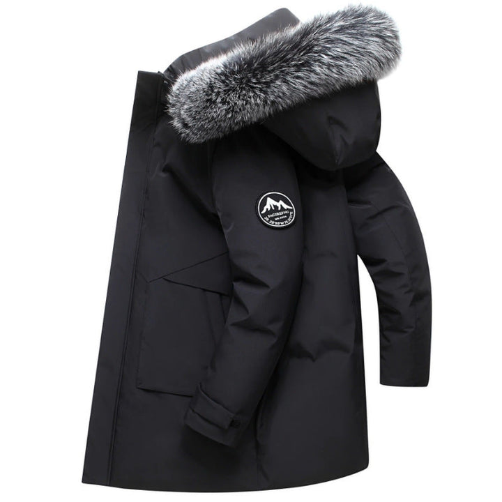 Women's Winter Parka with Detachable Hood and Cozy Faux Fur