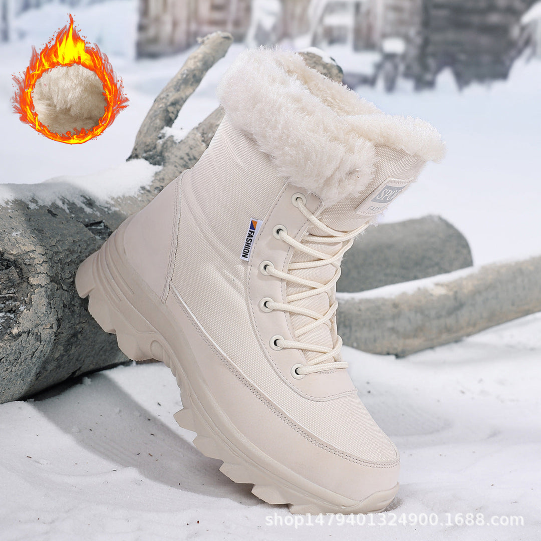 Women's Thermal Winter Boots with Insulating Lining and Non-Slip Sole