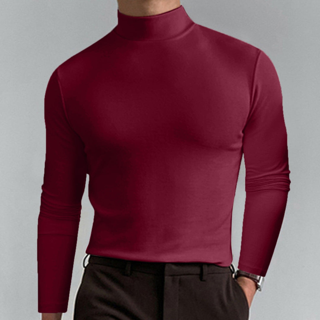 Men's High-Quality Turtleneck Sweater