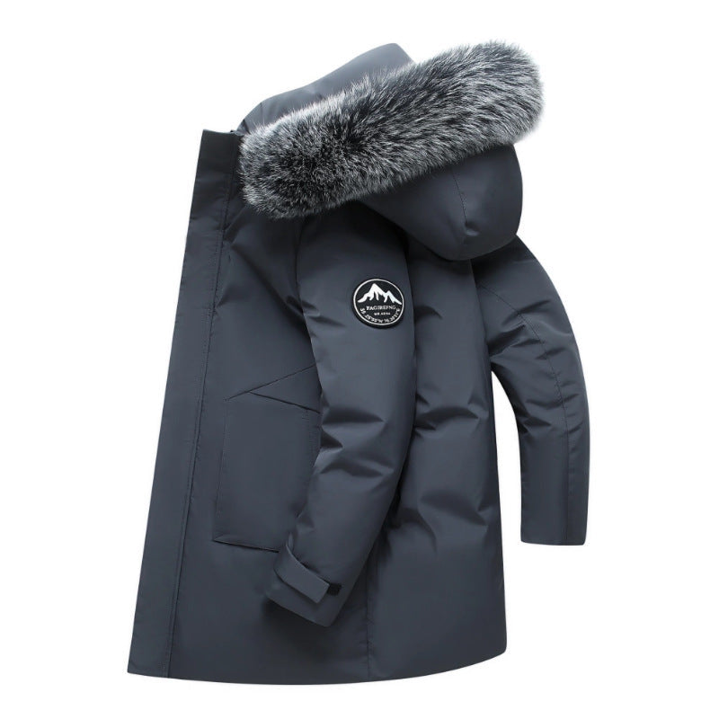 Women's Winter Parka with Detachable Hood and Cozy Faux Fur
