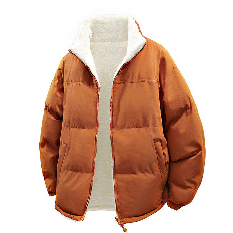 Women's Quilted Jacket with Lining and Pockets - Warm Winter Jacket