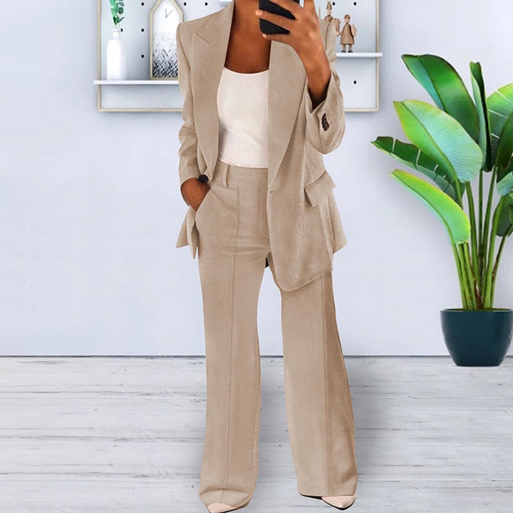 Elegant Wild Set, Blazer and Skirt