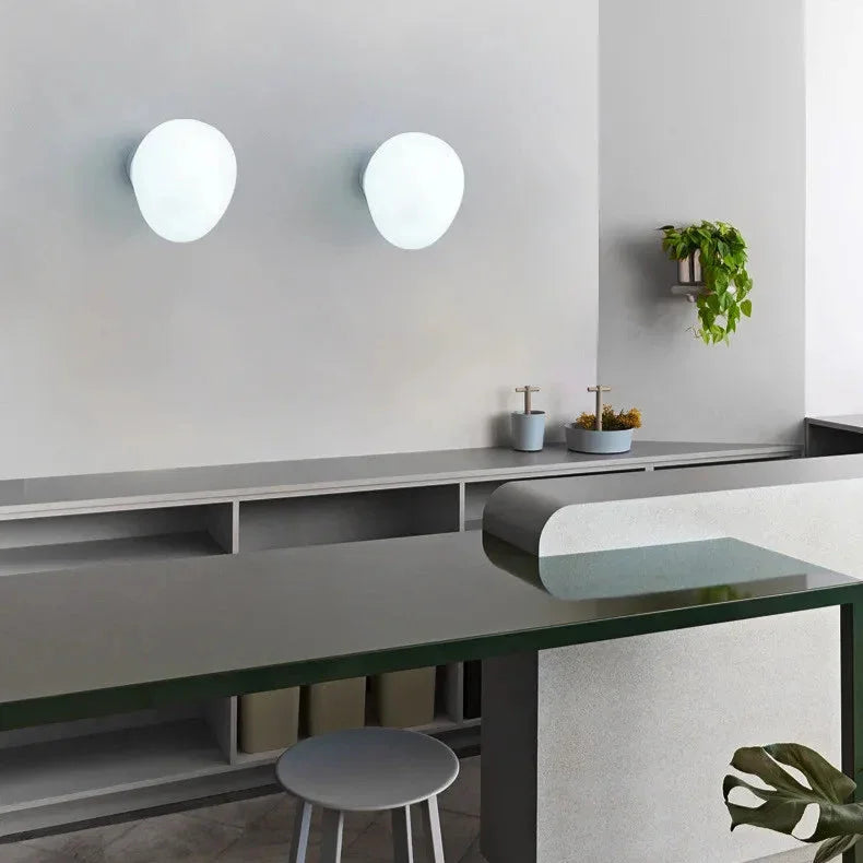 Kiki's Way | Abby Egg Wall Light – Acrylic & Metal