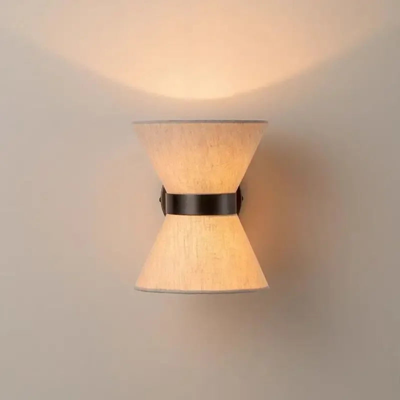Kiki's Way | Analiza Fabric Wall Light – Iron Frame, G9