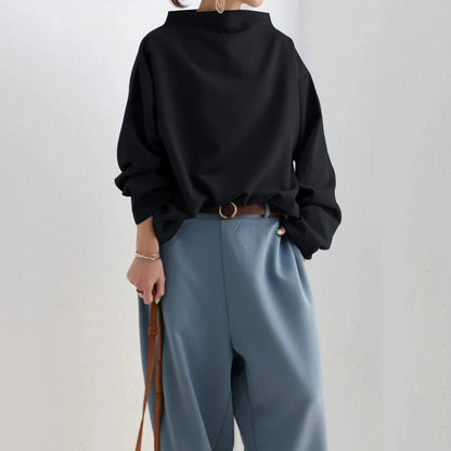Chic Oversized Turtleneck Sweater