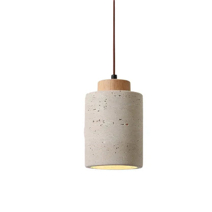 Kiki's Way | Janette Travertine Pendant Light – Cord Hung