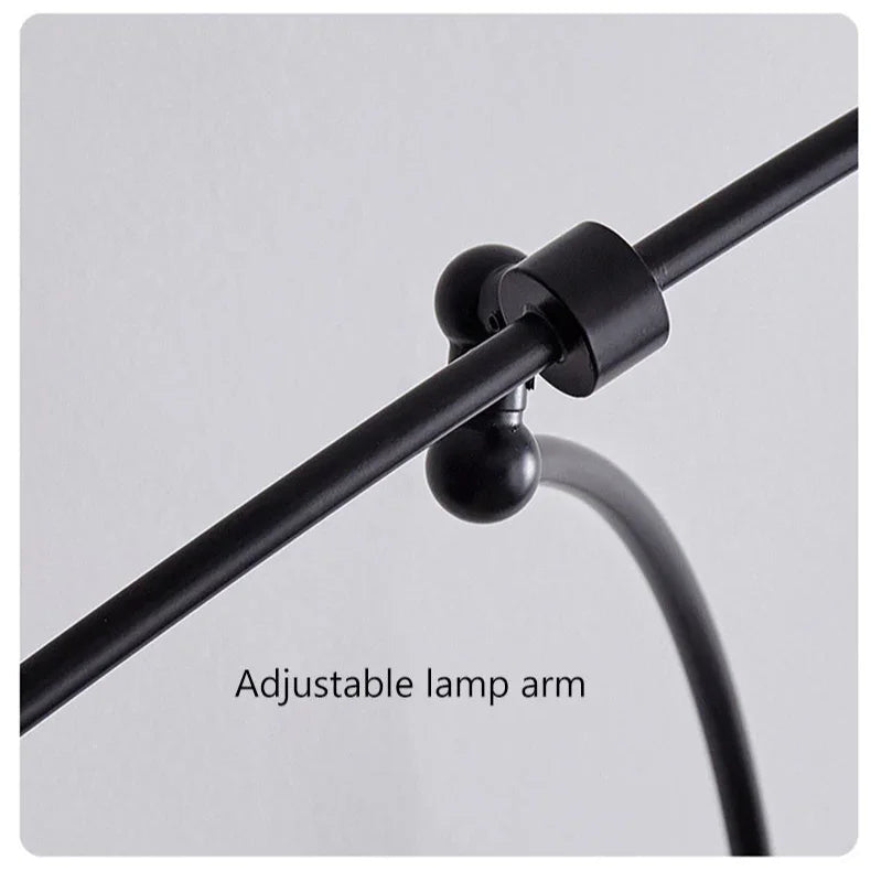 Kiki's Way | Ariel Long-Arm Wall Light – Frosted Glass, Black or Gold