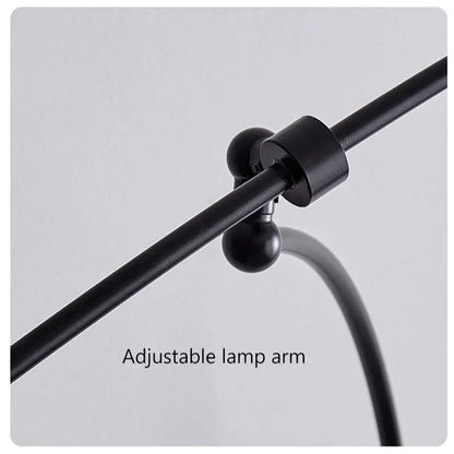 Kiki's Way | Ariel Long-Arm Wall Light – Frosted Glass, Black or Gold
