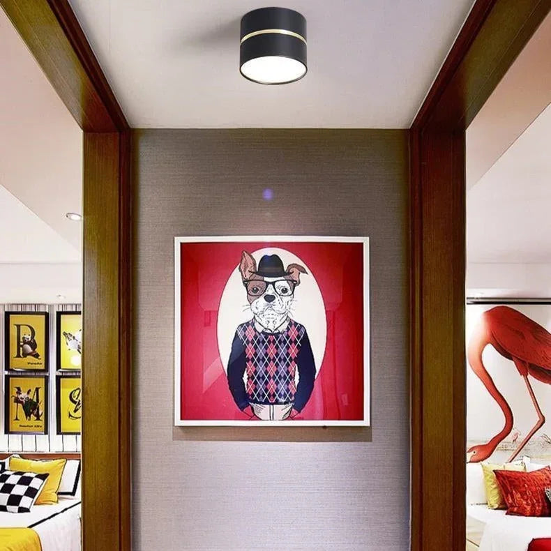 Kiki's Way | Theodora Surface Downlight – Iron & Acrylic