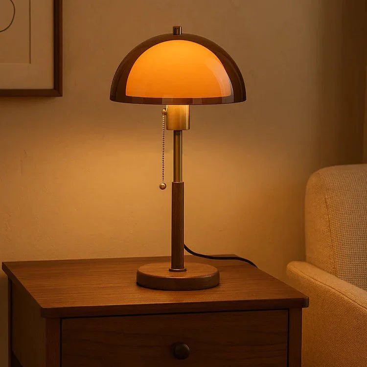 Kiki's Way | Bellanca Iron Table Lamp – Downward Shade