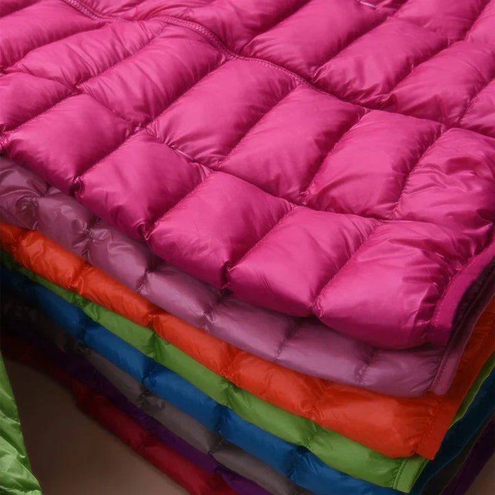 Ultra-Light Women's Down Jacket with Hood