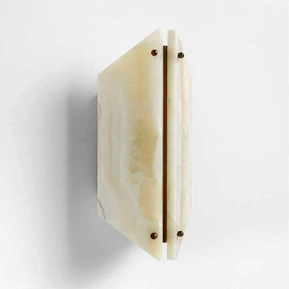 Kiki's Way | Anunia Alabaster Wall Light – Up & Down Glow