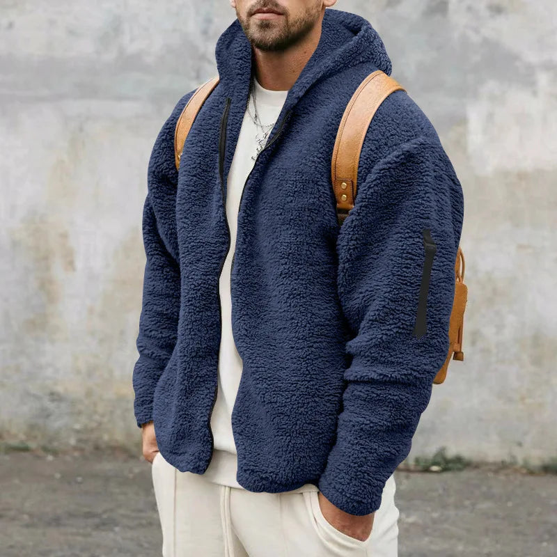 Heavy Winter Jacket in Fleece