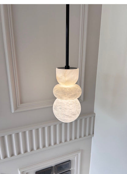 Kiki's Way | Zola Marble Pendant Light – Warm LED, 3 Sizes