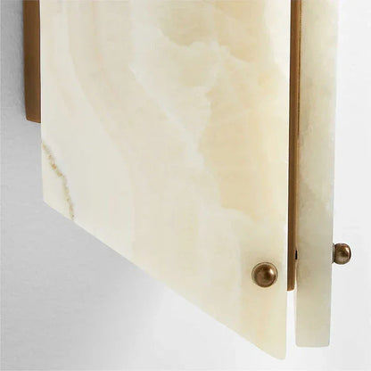Kiki's Way | Anunia Alabaster Wall Light – Up & Down Glow