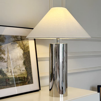 Kiki's Way | Blensha Steel Table Lamp – Hat-Shaped Shade