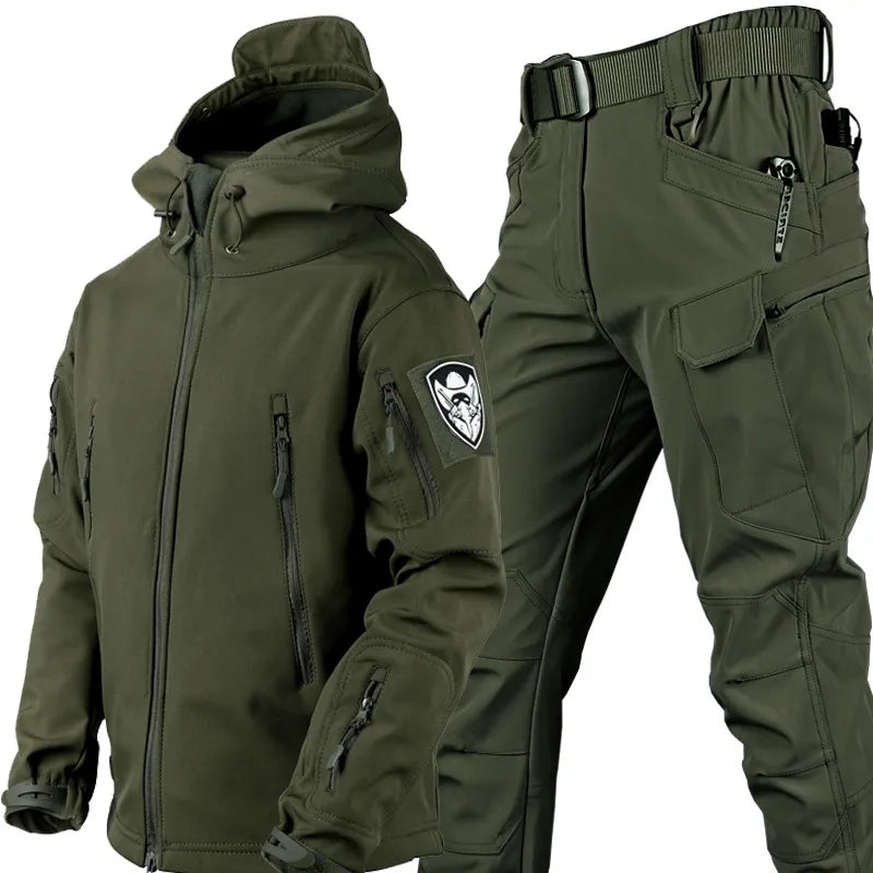 Tactical Windproof Outdoor Jacket and Pants