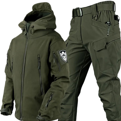 Tactical Windproof Outdoor Jacket and Pants