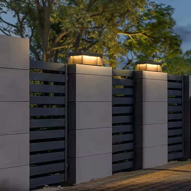Kiki's Way | Abbie Solar Post Light – Stainless Steel, IP65