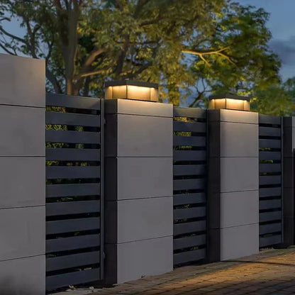 Kiki's Way | Abbie Solar Post Light – Stainless Steel, IP65