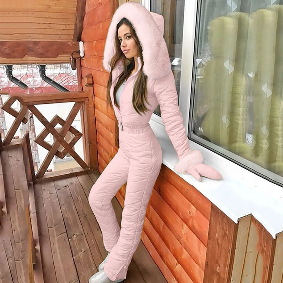 Women's Elegant Winter Jumpsuit
