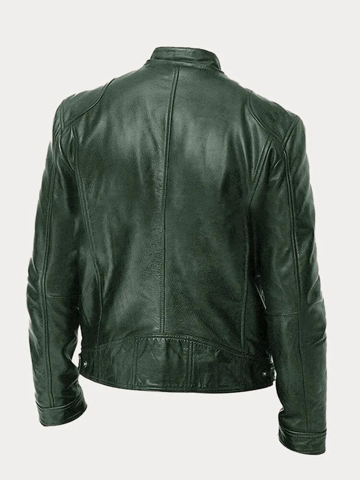 Men's Jacket with Lining, Pockets and Adjustable Cuffs - Casual and Everyday Jacket
