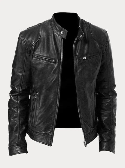 Men's Jacket with Lining, Pockets and Adjustable Cuffs - Casual and Everyday Jacket