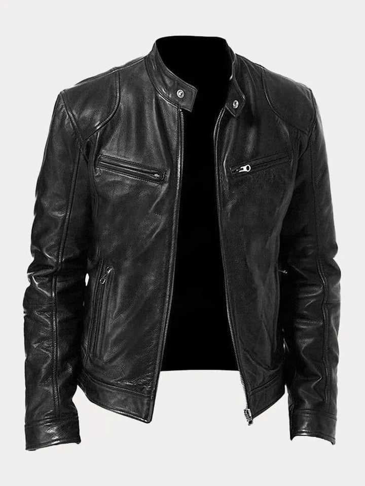 Men's Jacket with Lining, Pockets and Adjustable Cuffs - Casual and Everyday Jacket