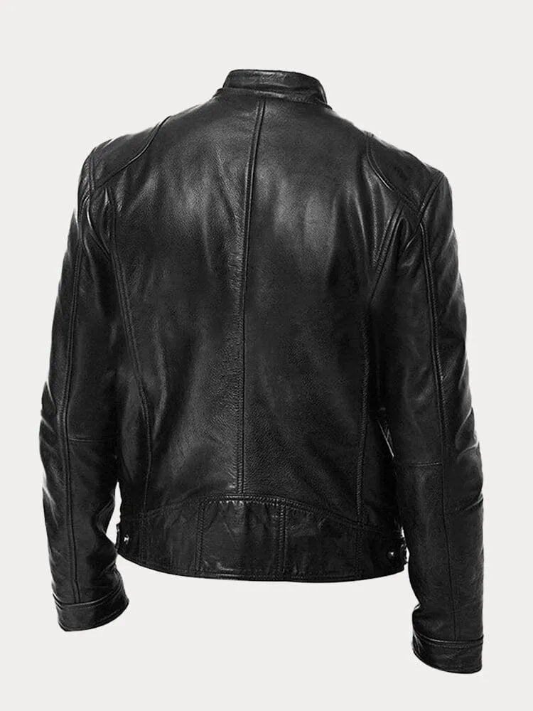 Men's Jacket with Lining, Pockets and Adjustable Cuffs - Casual and Everyday Jacket