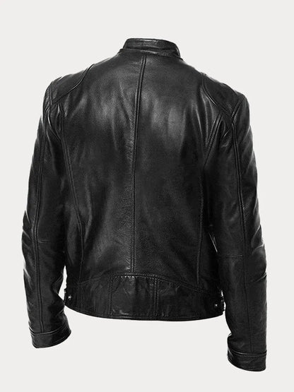 Men's Jacket with Lining, Pockets and Adjustable Cuffs - Casual and Everyday Jacket