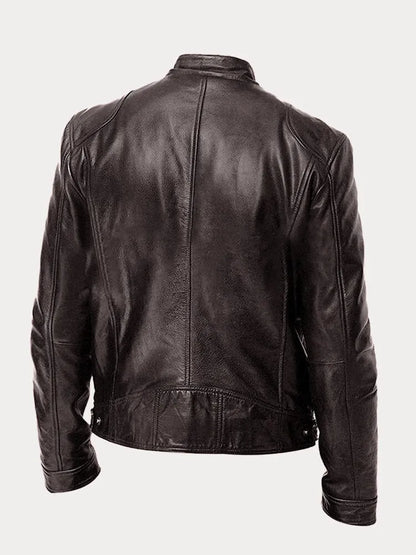 Men's Jacket with Lining, Pockets and Adjustable Cuffs - Casual and Everyday Jacket