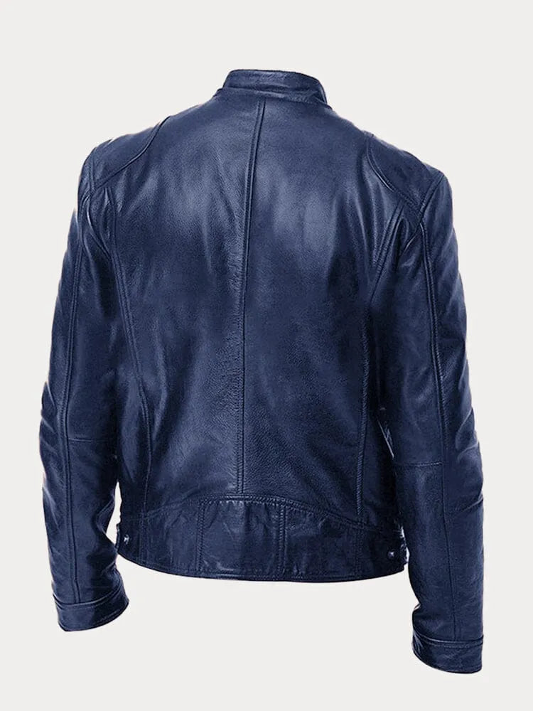 Men's Jacket with Lining, Pockets and Adjustable Cuffs - Casual and Everyday Jacket