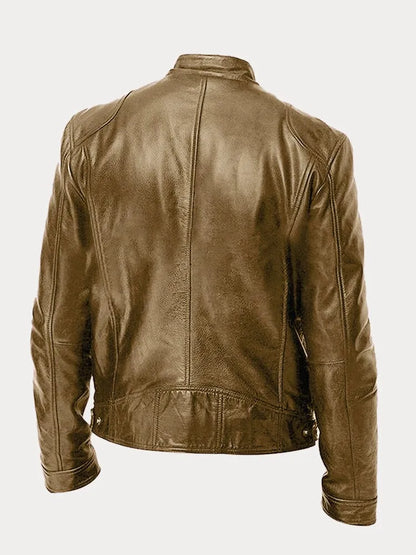 Men's Jacket with Lining, Pockets and Adjustable Cuffs - Casual and Everyday Jacket