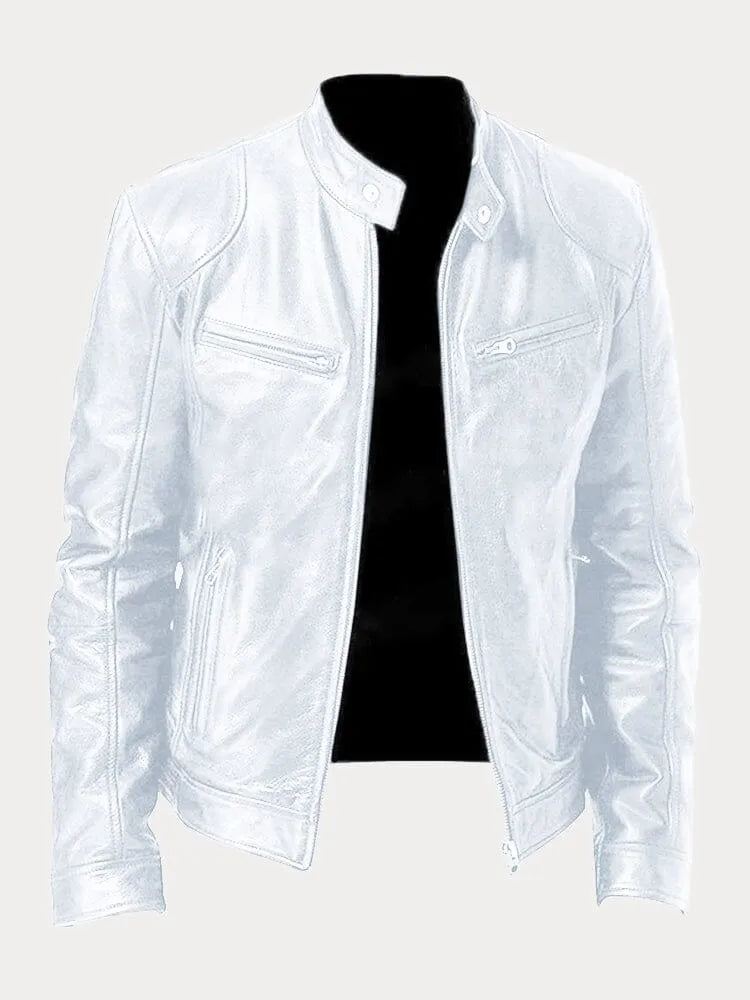 Men's Jacket with Lining, Pockets and Adjustable Cuffs - Casual and Everyday Jacket