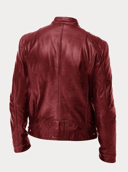 Men's Jacket with Lining, Pockets and Adjustable Cuffs - Casual and Everyday Jacket
