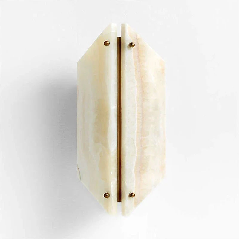 Kiki's Way | Anunia Alabaster Wall Light – Up & Down Glow