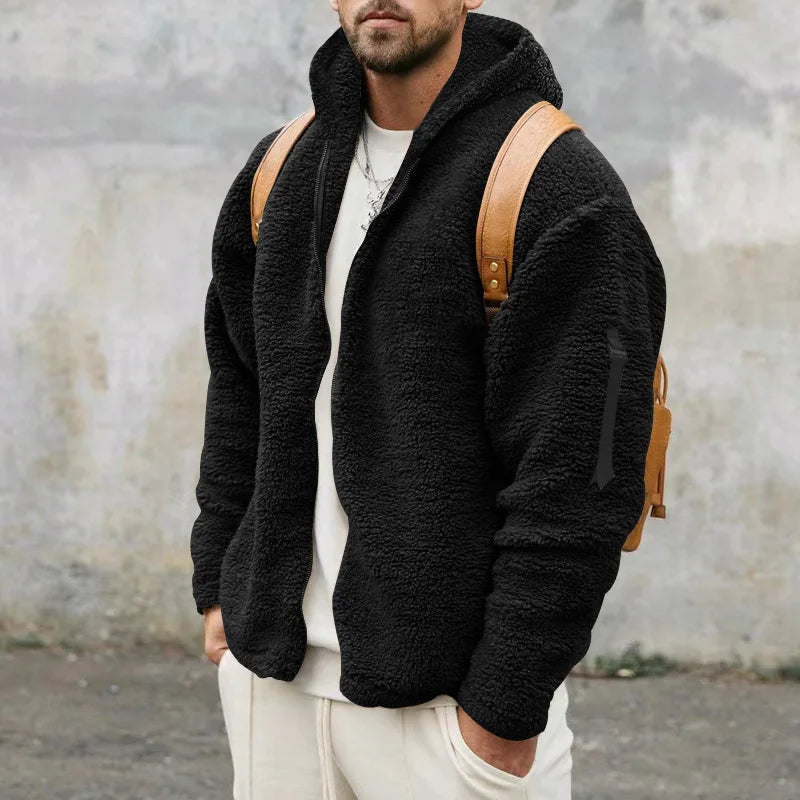 Heavy Winter Jacket in Fleece