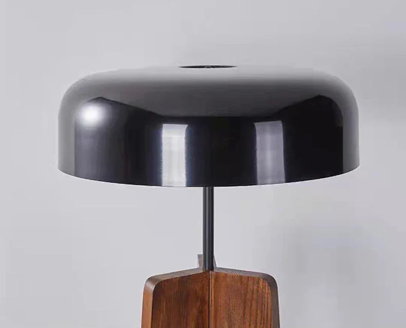 Kiki's Way | Alfred Walnut Table & Floor Lamp – Ash Wood