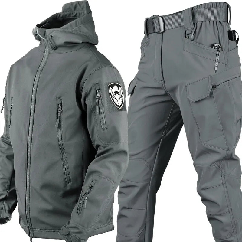 Tactical Windproof Outdoor Jacket and Pants