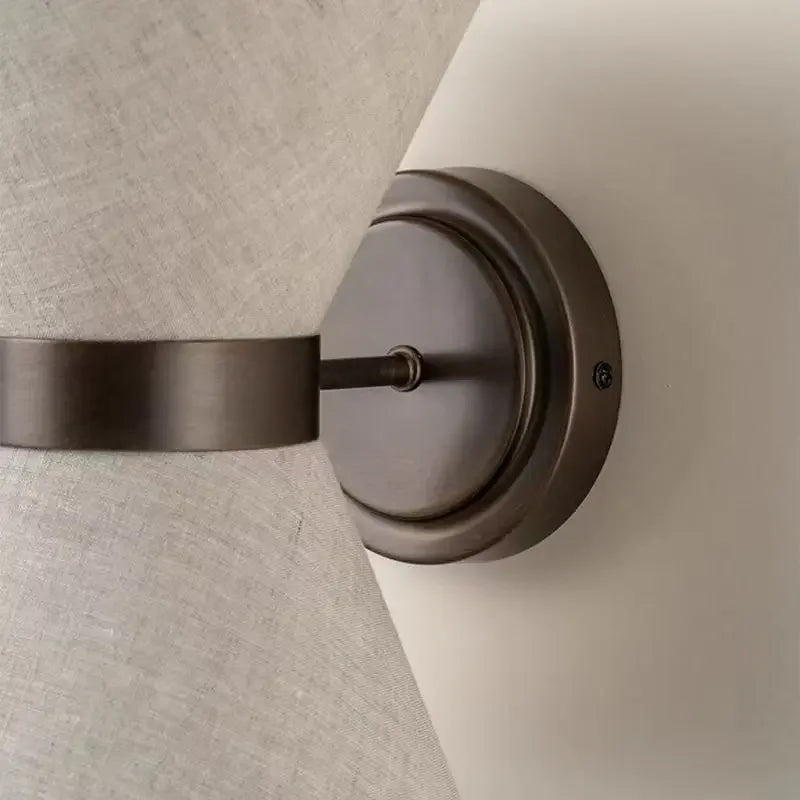 Kiki's Way | Analiza Fabric Wall Light – Iron Frame, G9