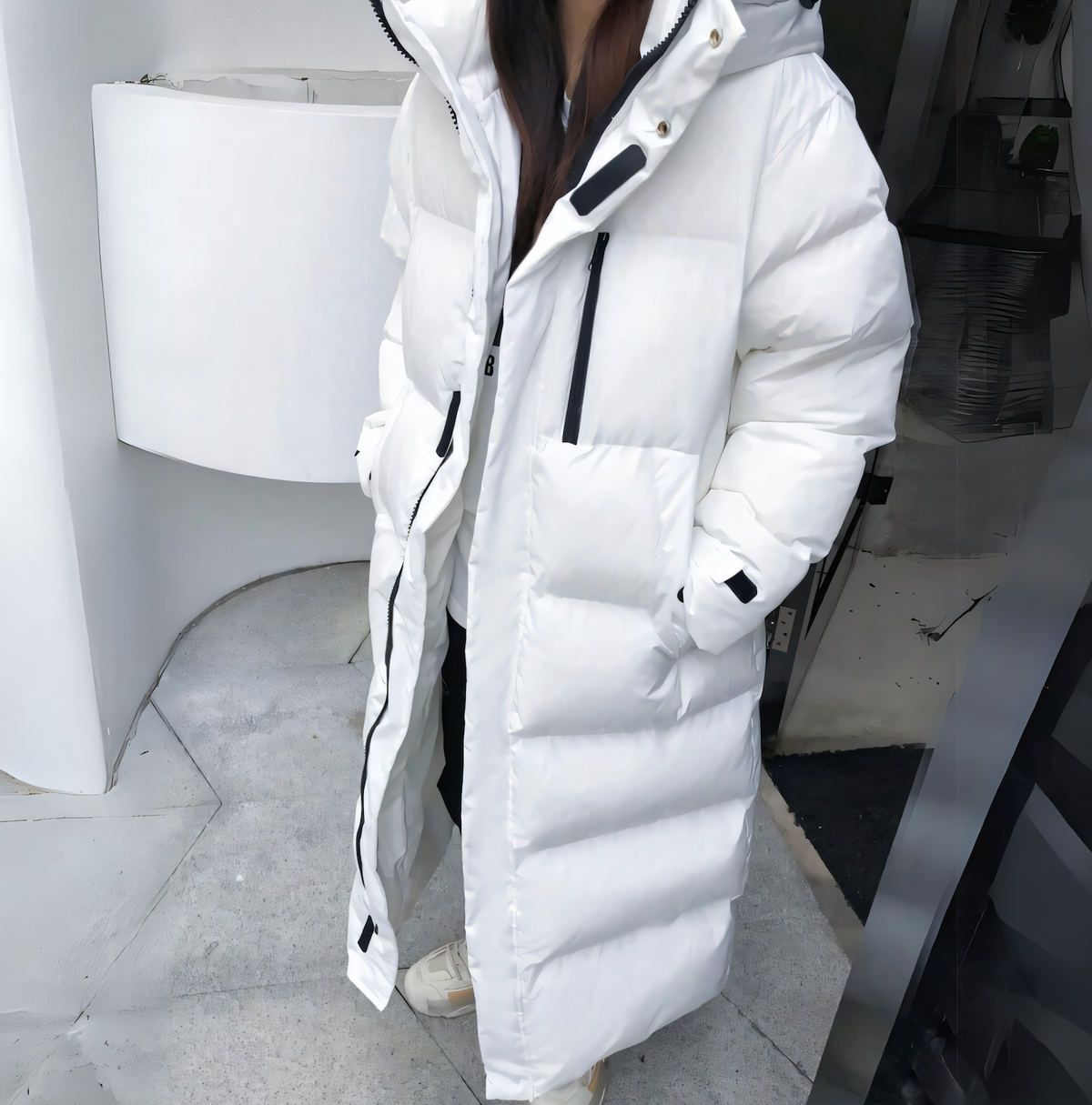 Windproof Long Elegant Jacket