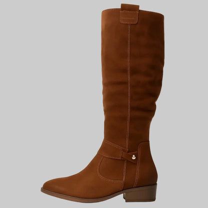 Warm Suede Boots - Cozy Winter Shoes
