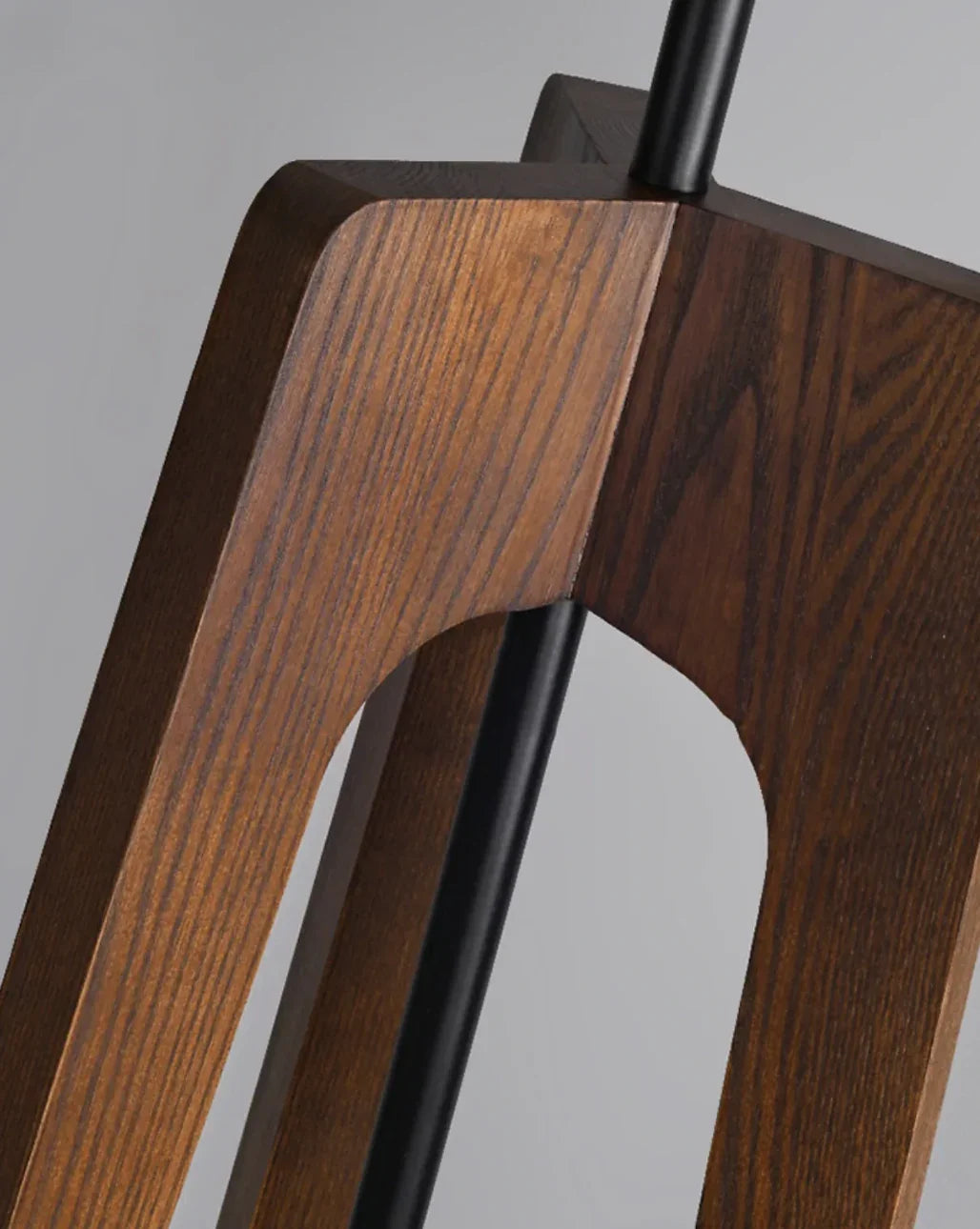 Kiki's Way | Alfred Walnut Table & Floor Lamp – Ash Wood