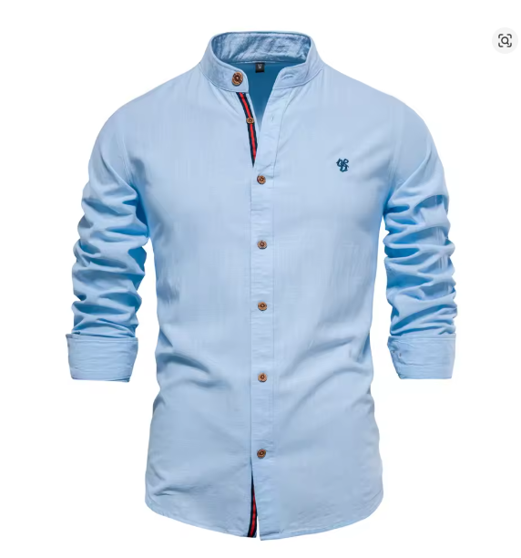Men's Elegant Linen Shirt