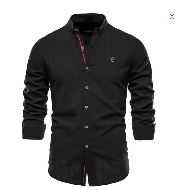 Men's Elegant Linen Shirt
