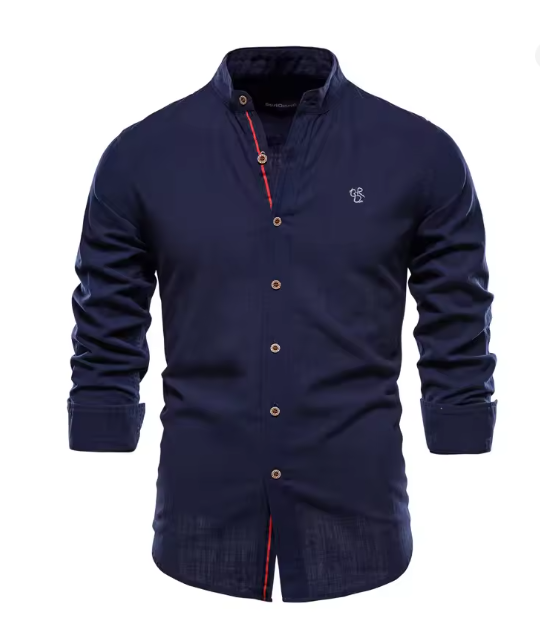 Men's Elegant Linen Shirt